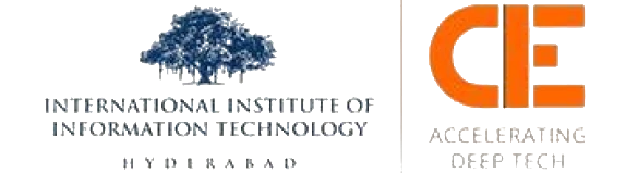IIIT Hyderabad — CIE, Accelerating Deep Tech